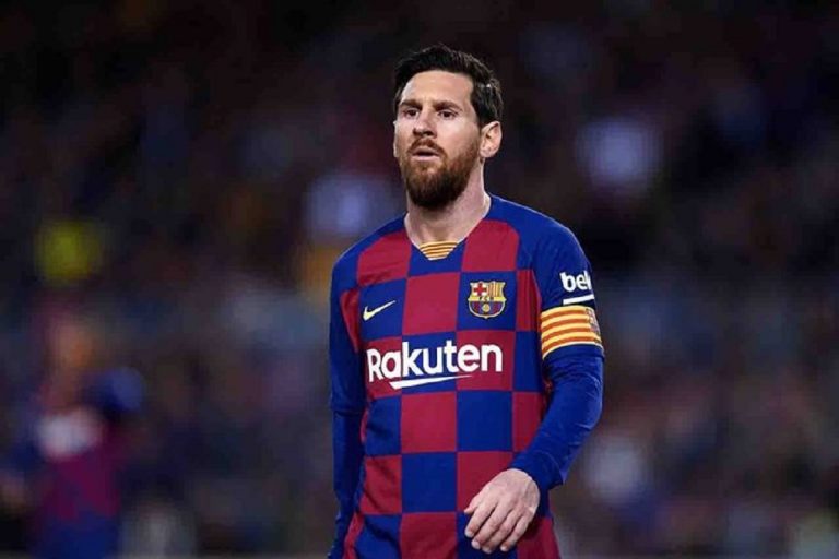 messi tampone barcellona