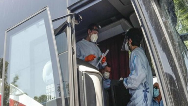Positivo coronavirus autobus palermo trapani