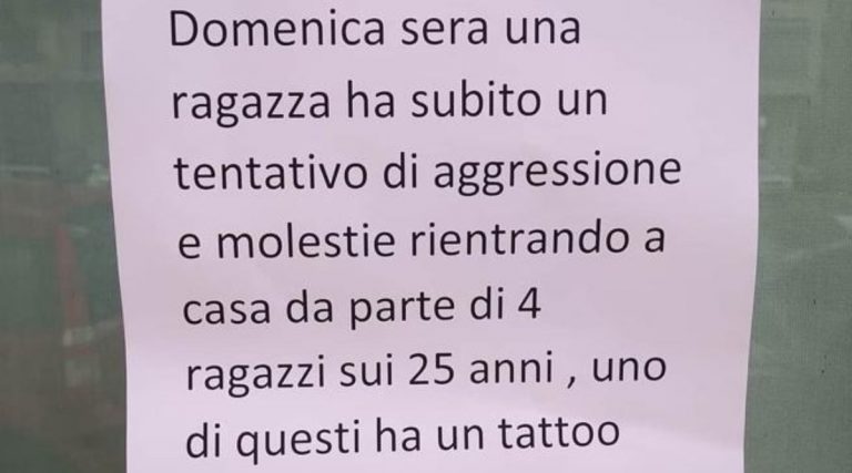 Quindicenne molestata