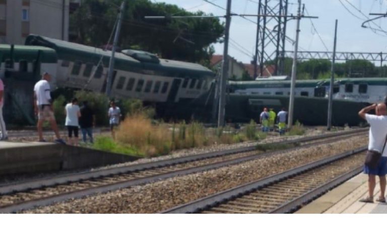 Treno deragliato Carnate