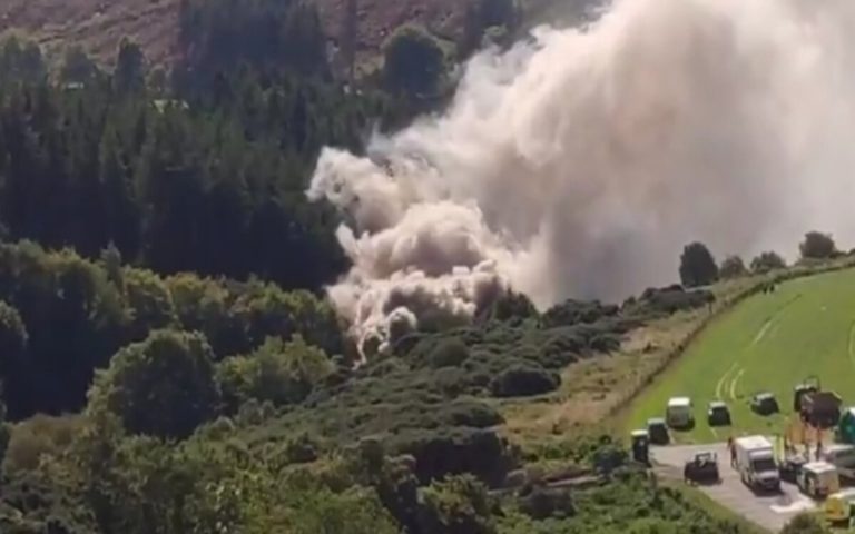 Treno deragliato Scozia