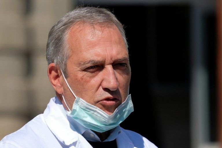 Il prof. Francesco Vaia, direttore dell'Istituto Spallanzani di Roma
