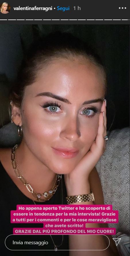 valentina ferragni story