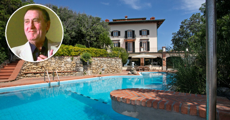 alberto sordi villa in toscana
