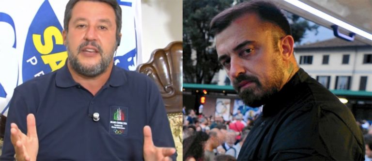chef rubio contro matteo salvini