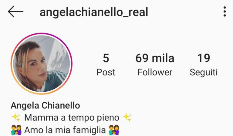 coviddi angela mondello Instagram