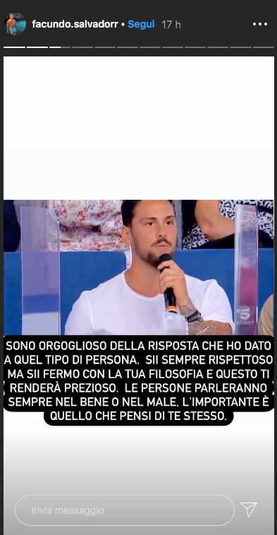 facundo uomini e donne