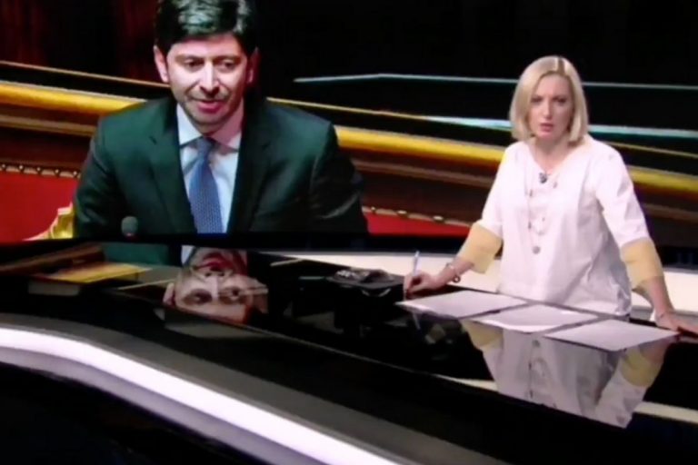 gaffe ministro speranza salute