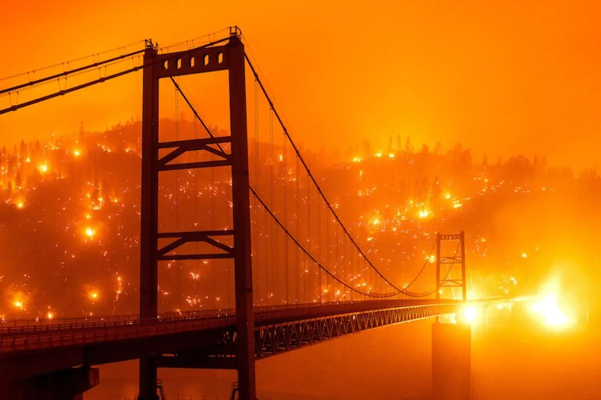 Incendio California morti