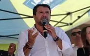 Matteo Salvini, contestato a Matera