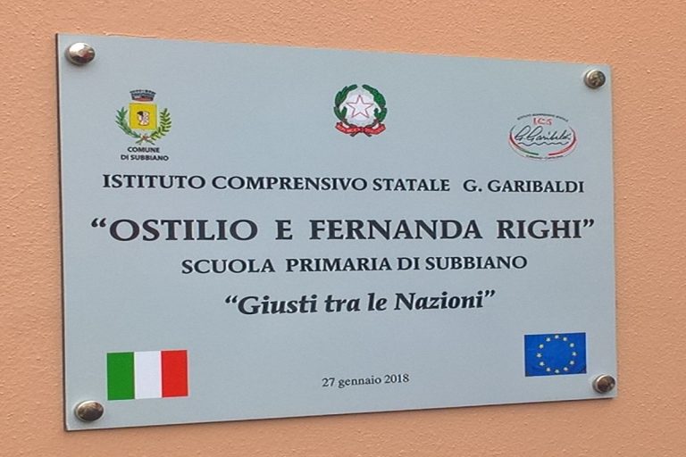 Targhetta scuola