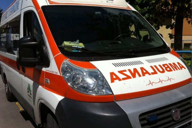Incidente frontale Muzzo