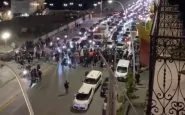 Napoli Protesta contro coprifuoco