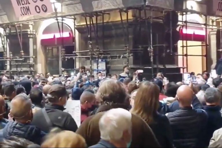 Proteste Sicilia contro coprifuoco