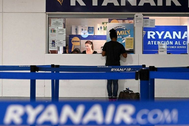 Ryanair ridotti voli