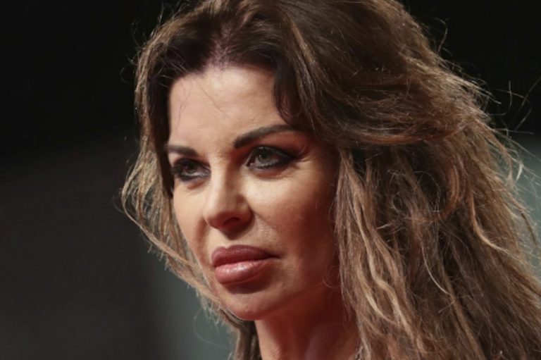 Alba Parietti lutto