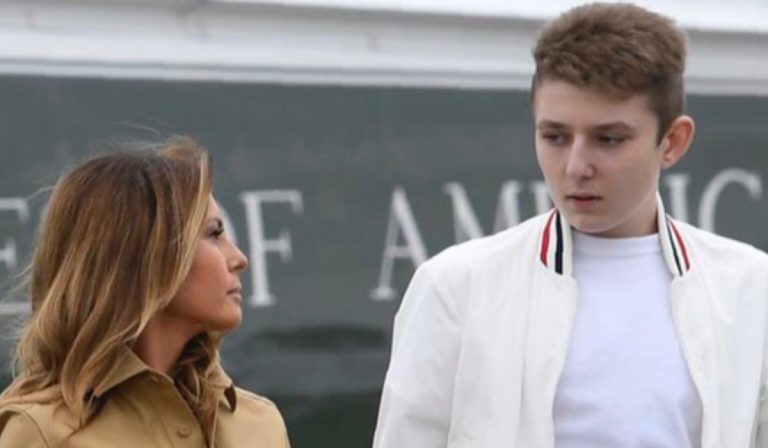 Barron Trump Covid