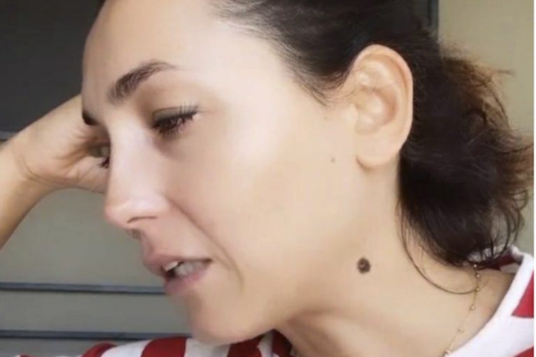 Caterina Balivo lacrime