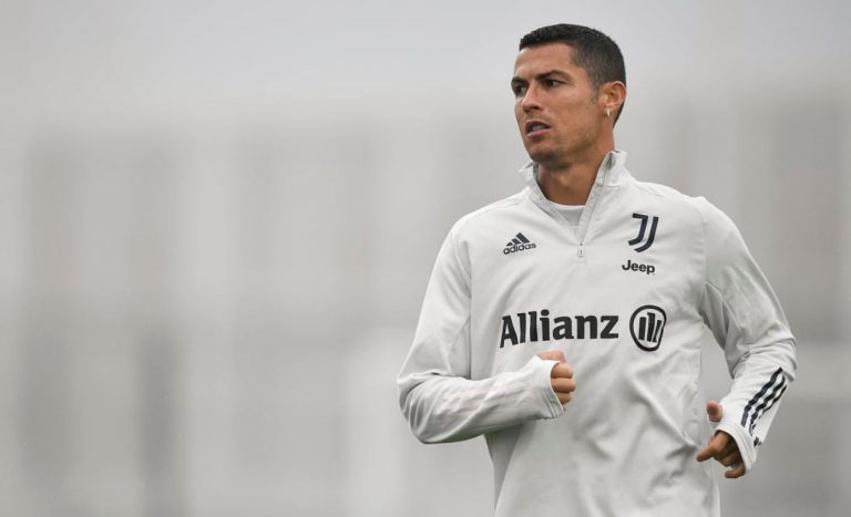 Cristiano Ronaldo in quarantena a torino