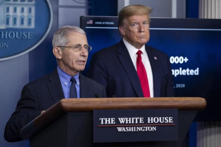 Fauci trump diffusore covid