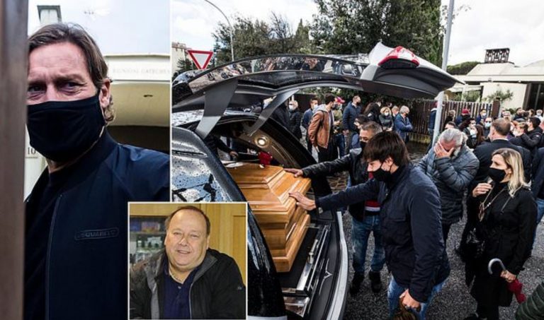funerali enzo totti