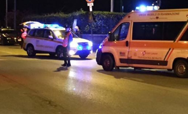 Incidente Ferno motociclista