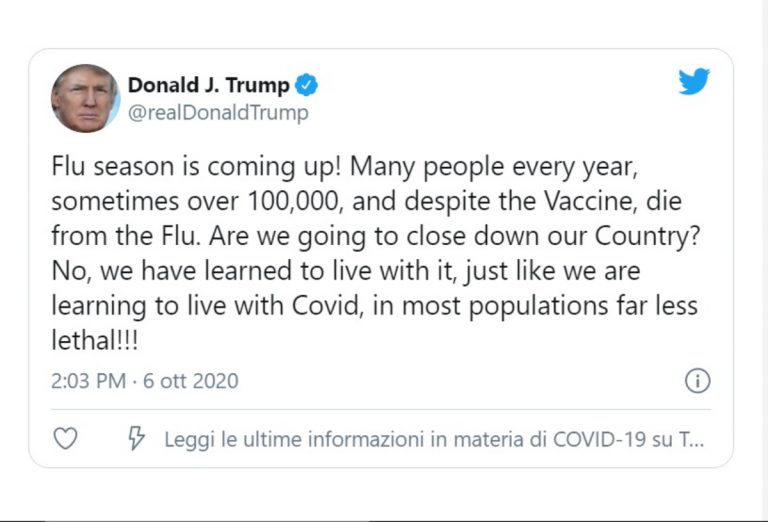 trump post