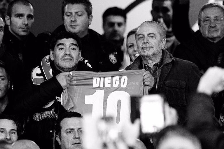 De Laurentiis e Maradona