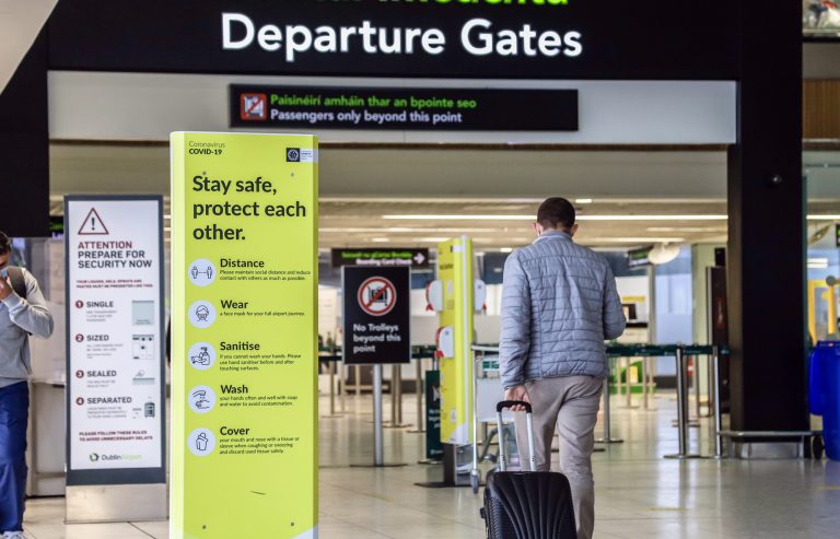 covid irlanda aeroporto 768x493