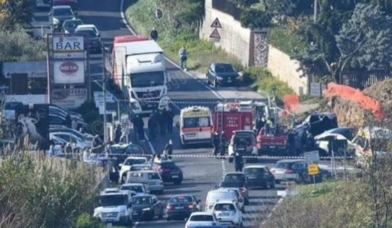 Ferentino incidente via Casilina
