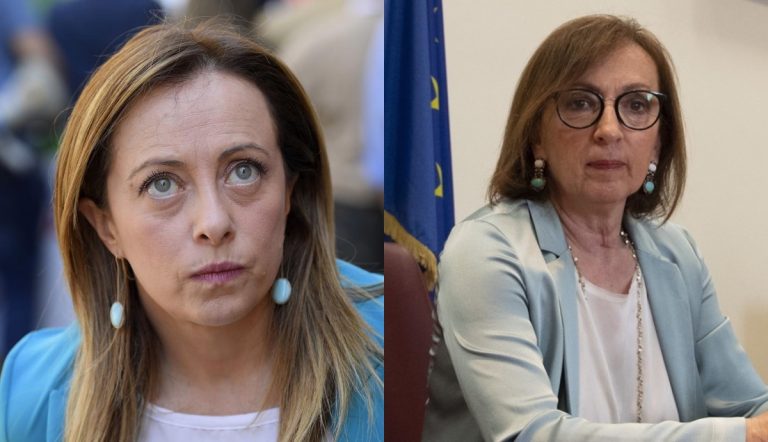 Giorgia Meloni e Sandra Zampa