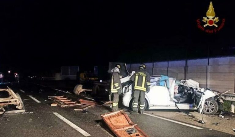 Incidente villasor vittime