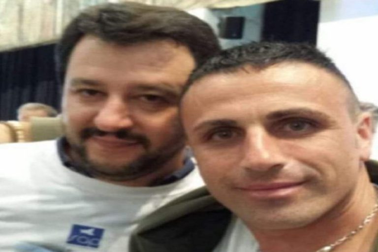 salvini foto scozzafava 'ndrangheta