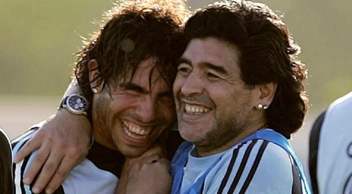 Tevez e Maradona