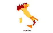 zona rossa arancione gialla italia grafica