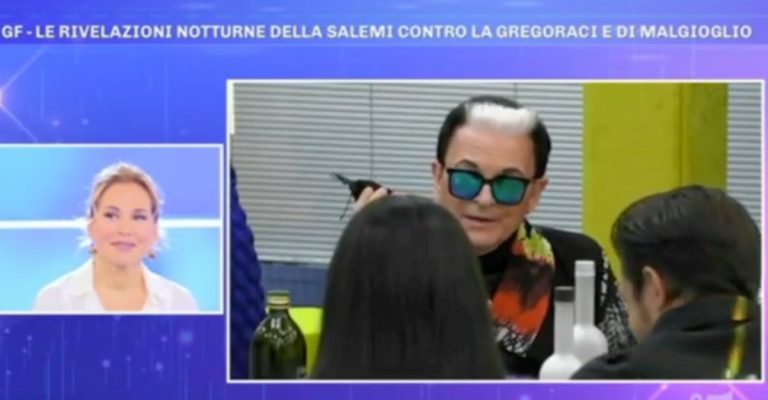 Barbara D'Urso Cristiano Malgioglio