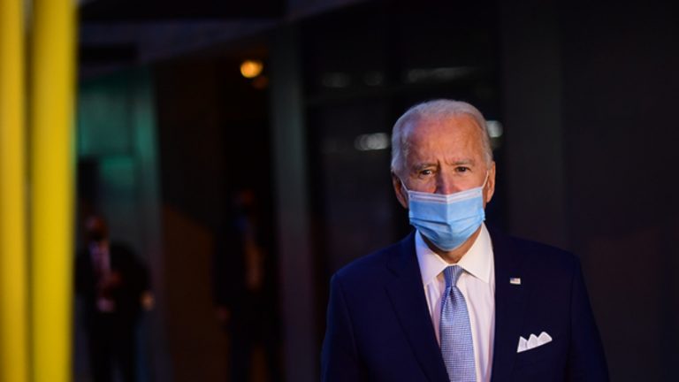 biden mascherina