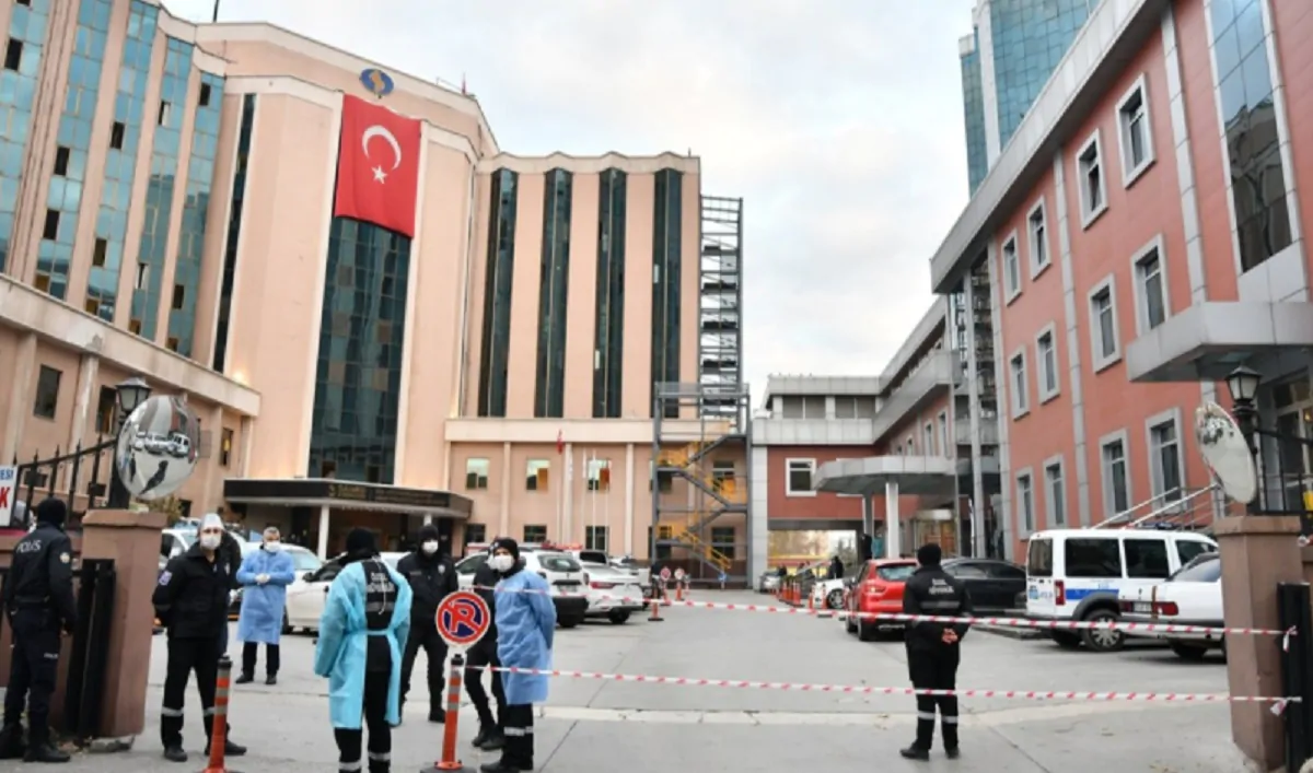 Incendio ospedale Covid Turchia