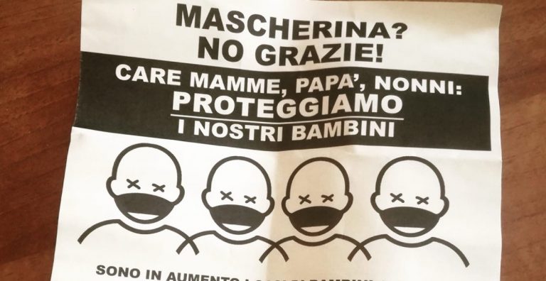 Mamme contro la mascherina
