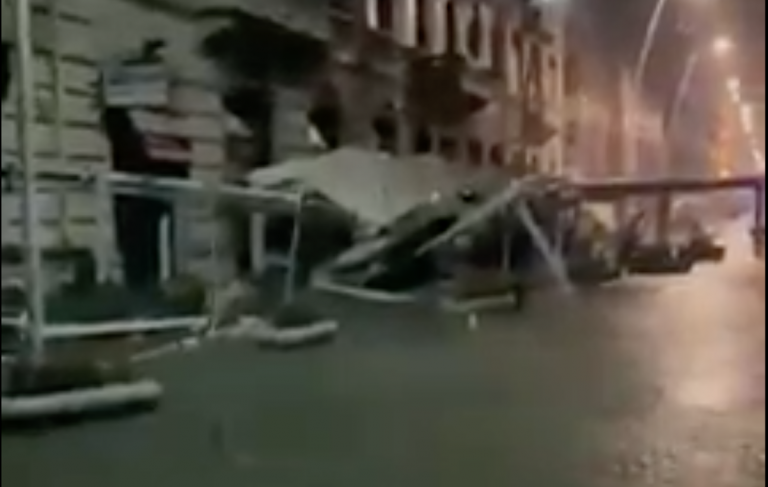 Mareggiata Napoli