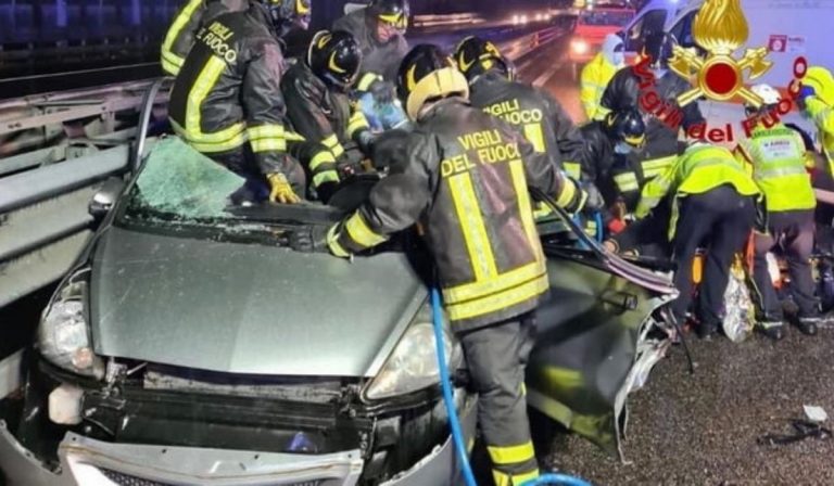 Milano incidente tangenziale