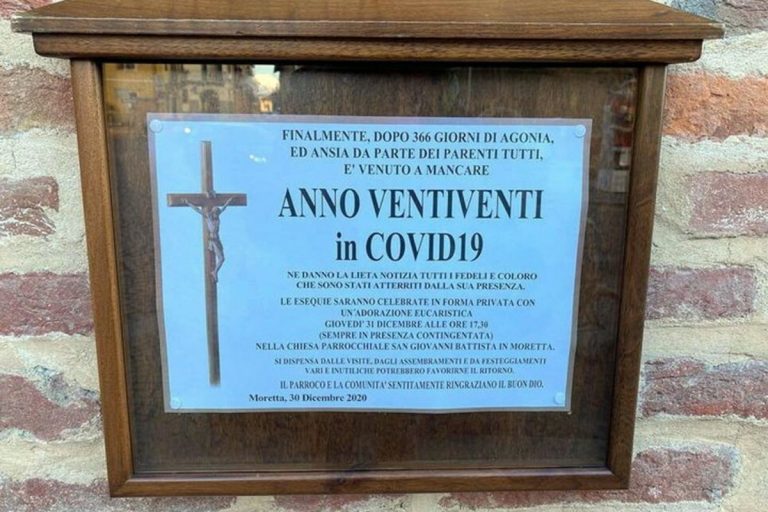 Parroco Moretta funerale 2020