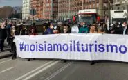 Protesta lavoratori turismo Napoli