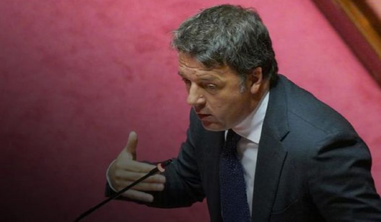 renzi, chiede una nuova maggioranza