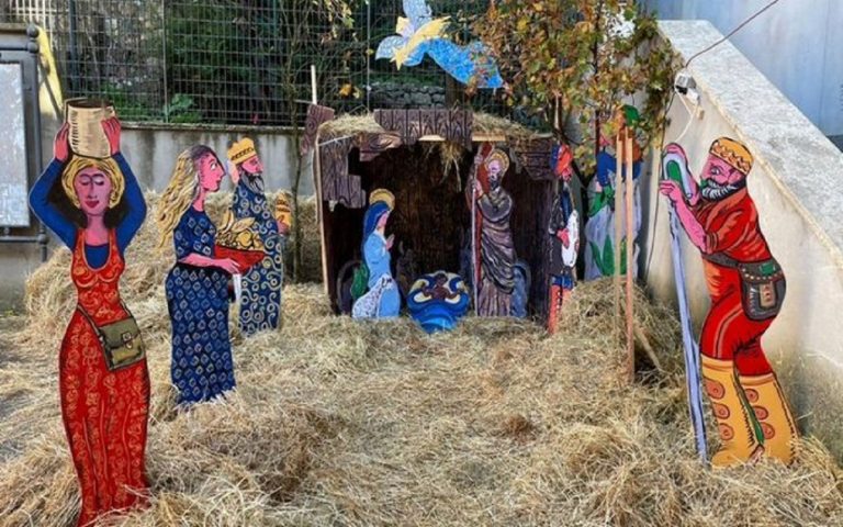 un presepe in ricordo di willy