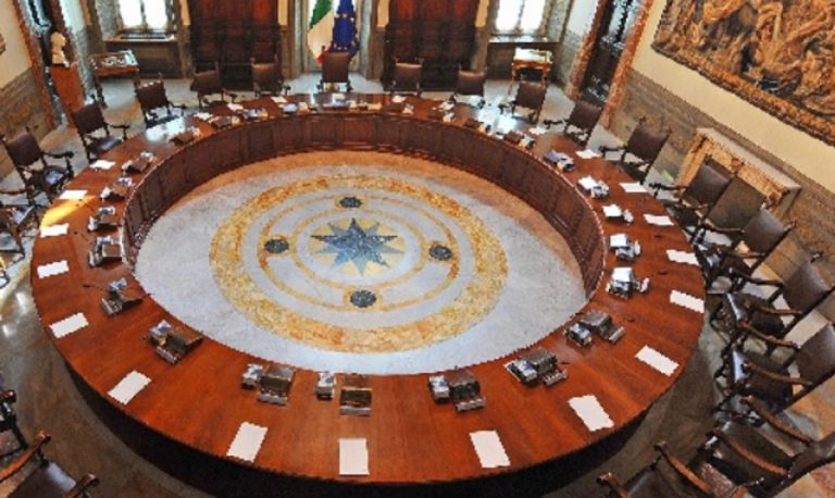 Consiglio dei Ministri recovery plan