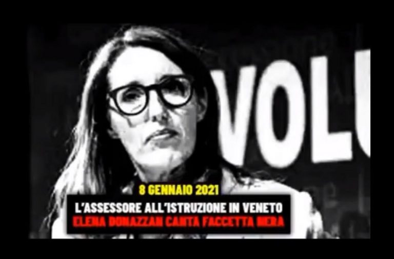 Consigliere canta faccetta nera