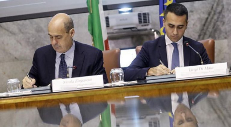 crisi di Governo Pd-M5S