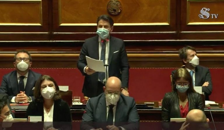 discorso conte senato