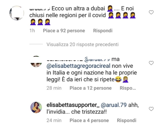 Gregoraci Dubai